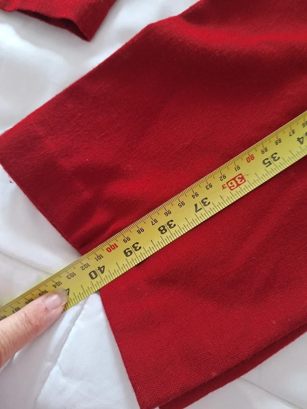 kaitlin Connor tailored red